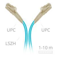 LaserCords LC/upc-LC/upc MM OM4 (50/125) Duplex 2mm Patch Cord