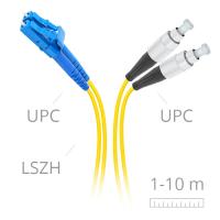 LaserCords FC/upc-LC/upc SM Duplex 2mm Patch cord