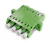 LC to LC Quad Singlemode Adapter, АPC