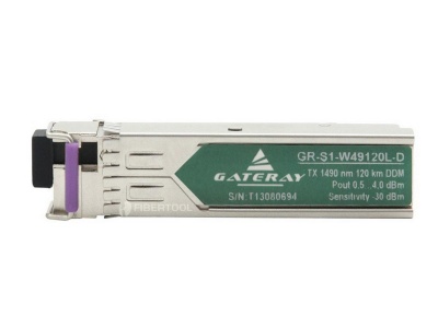 SFP singlefiber optical transceiver LC GR-S1-W49120L-D