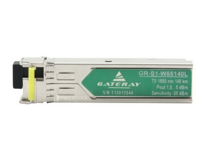 SFP singlefiber optical transceiver LC GR-S1-W55140L