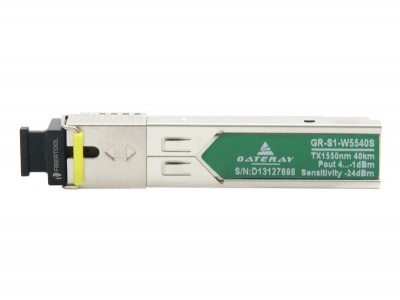SFP singlefiber optical transceiver SC GR-S1-W5540S