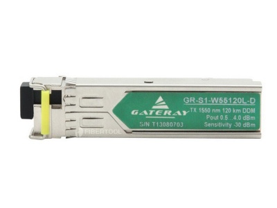 SFP singlefiber optical transceiver LC GR-S1-W55120L-D