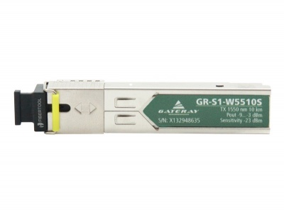 SFP singlefiber optical transceiver SC GR-S1-W5510S