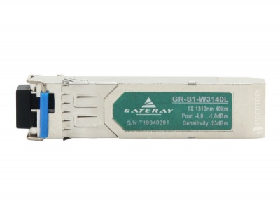 SFP singlefiber optical transceiver LC GR-S1-W3140L